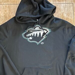 Fanatics Black Minnesota Wild Hoodie XXL